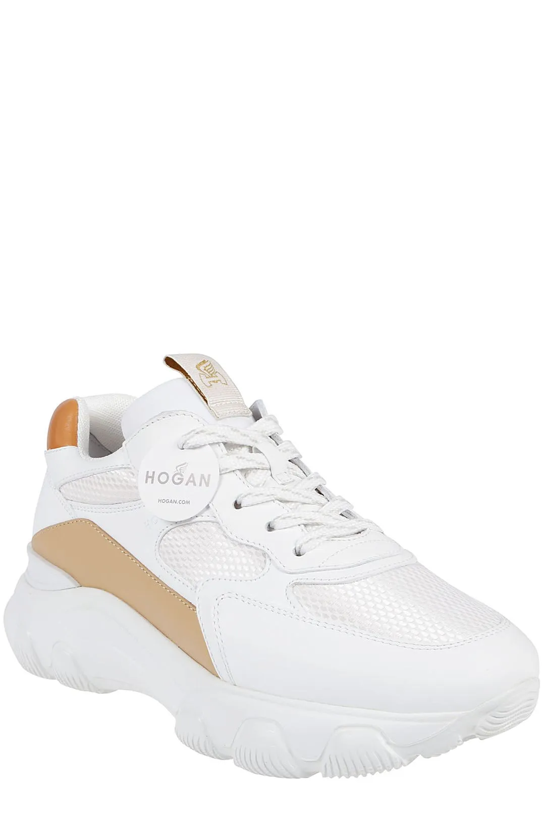 Hogan H540 Lace-Up Logo Detailed Sneakers