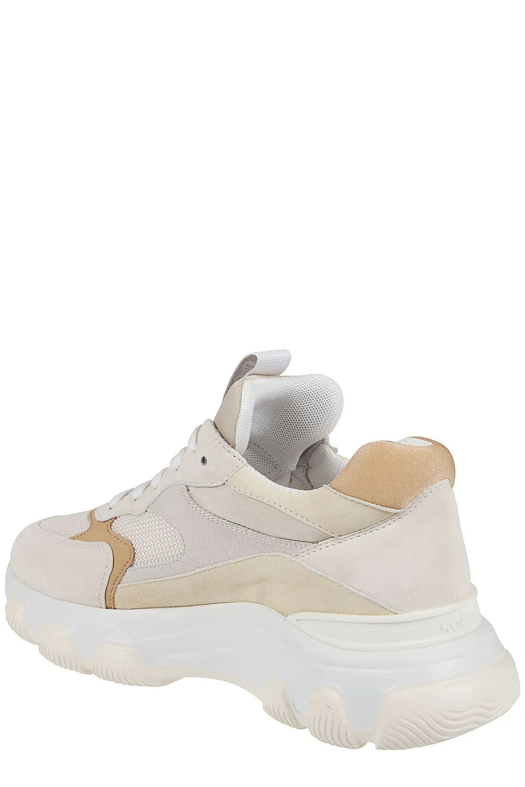 Hogan Logo Detailed Lace-Up Sneakers