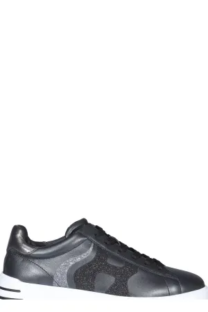 Hogan Rebel Glitter Low-Top Sneakers