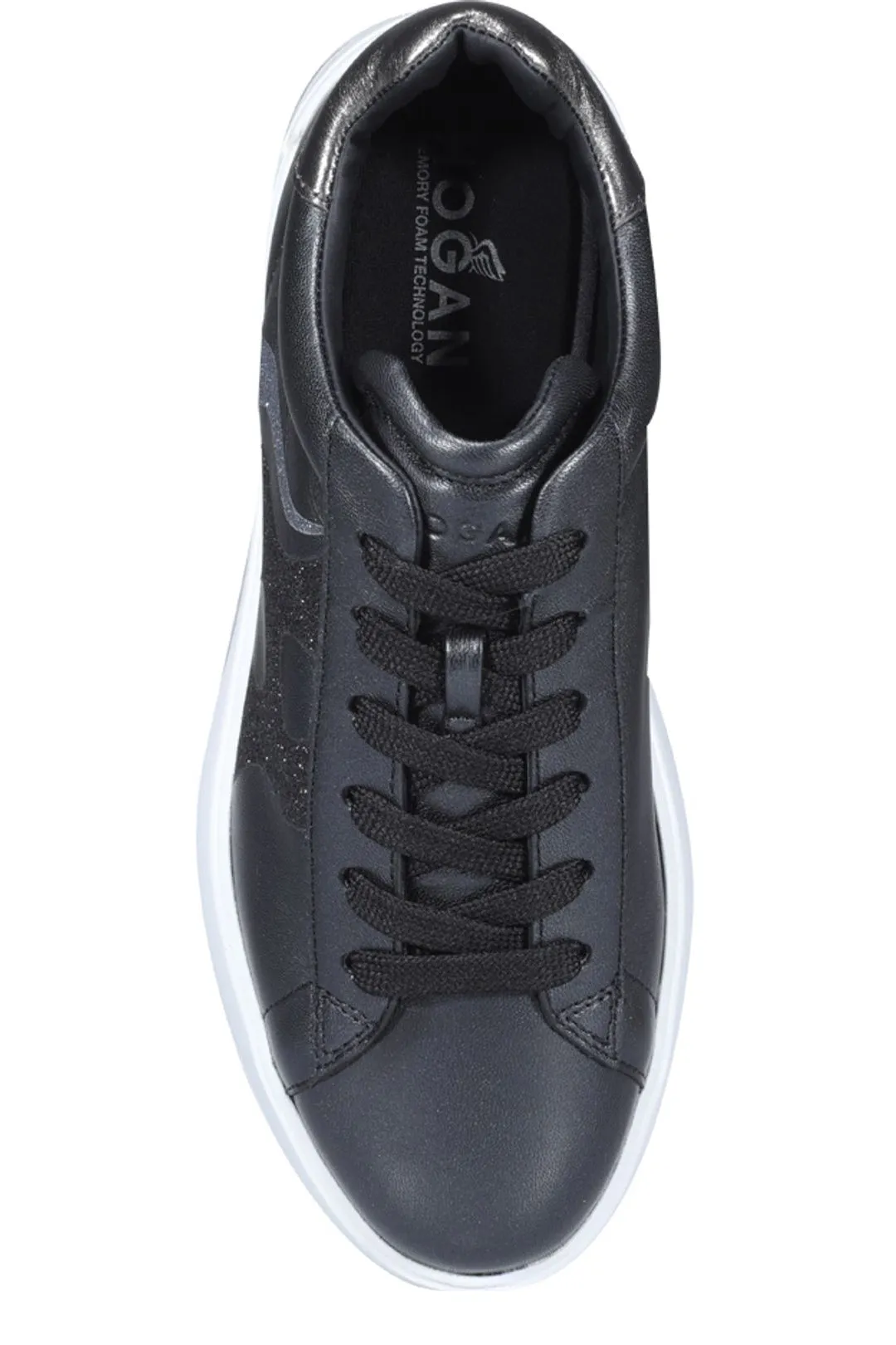 Hogan Rebel Glitter Low-Top Sneakers