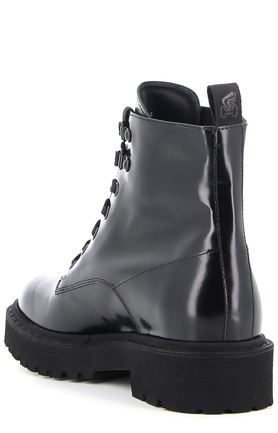 Hogan Side-Zip Combat Boots