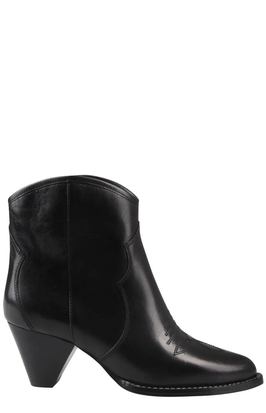 Isabel Marant Pattern Embroidered Ankle Boots