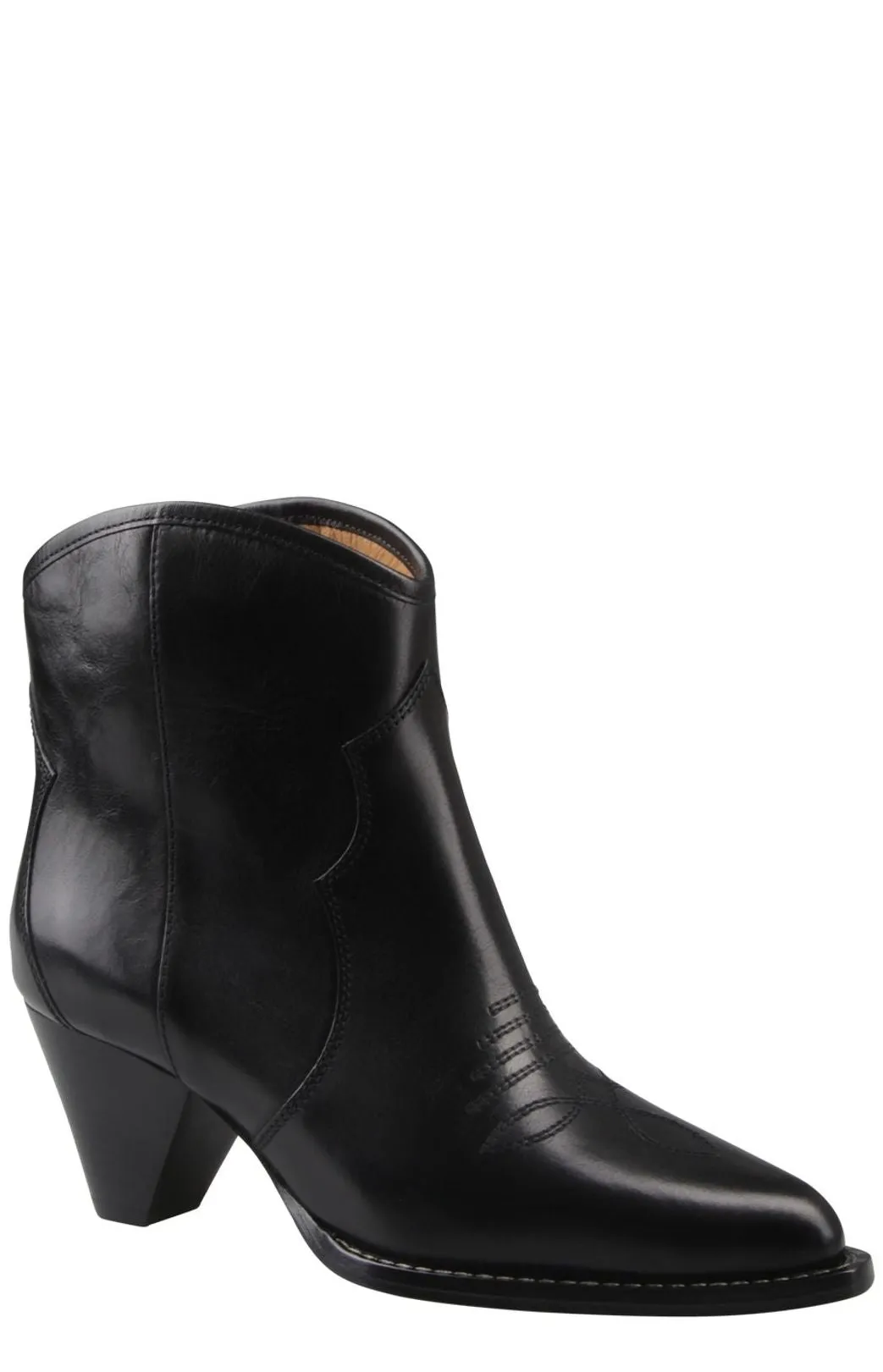 Isabel Marant Pattern Embroidered Ankle Boots