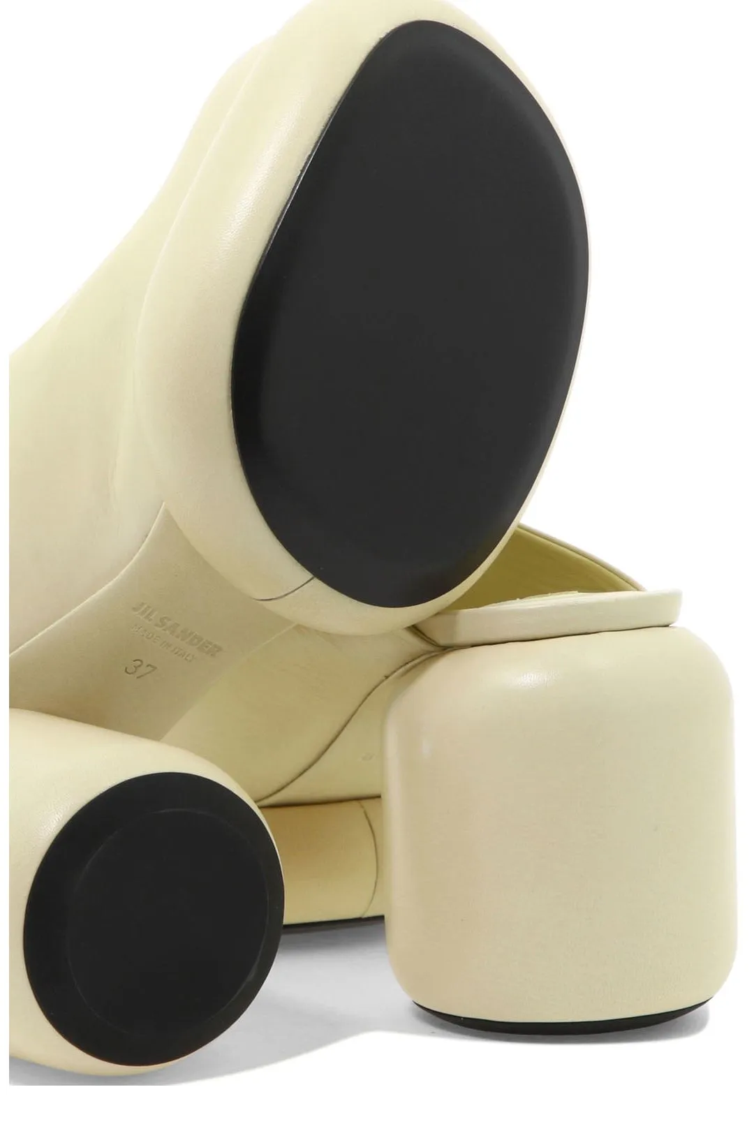 Jil Sander Platform Heeled Mules