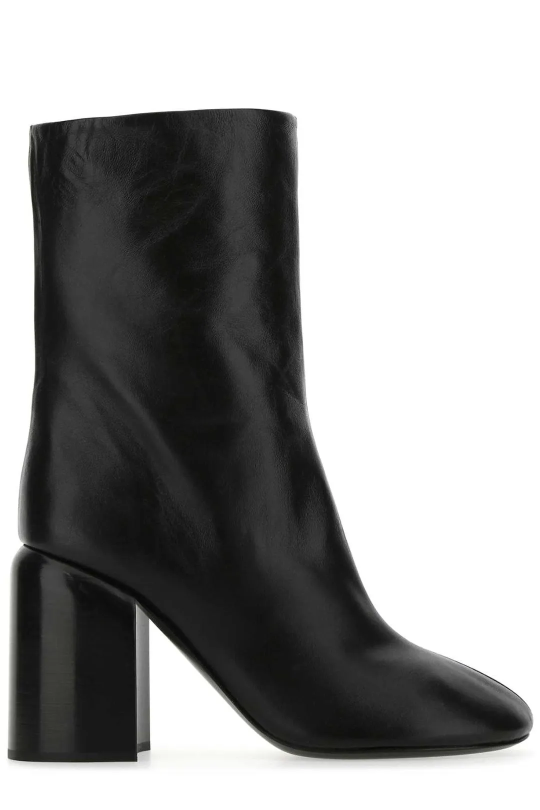 Jil Sander Pointed-Toe Block-Heel Boots