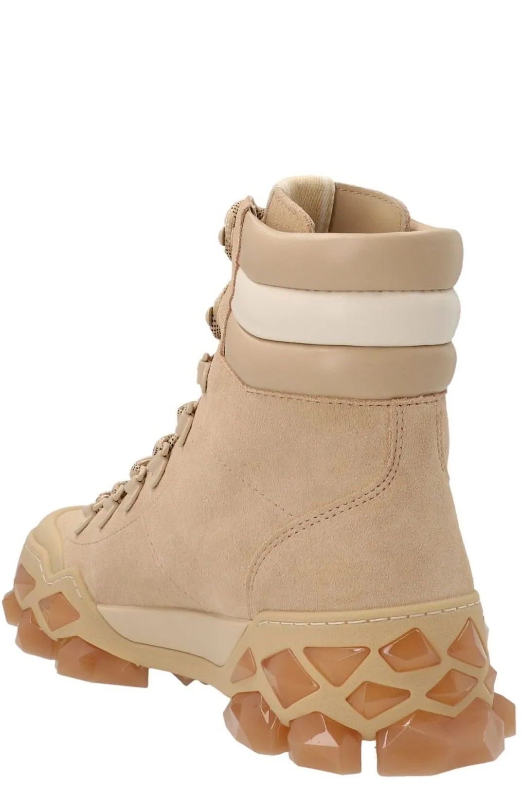 Jimmy Choo Lace-Up Hiking Boots