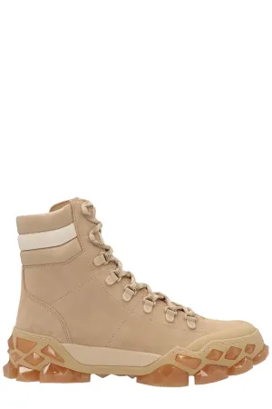 Jimmy Choo Lace-Up Hiking Boots