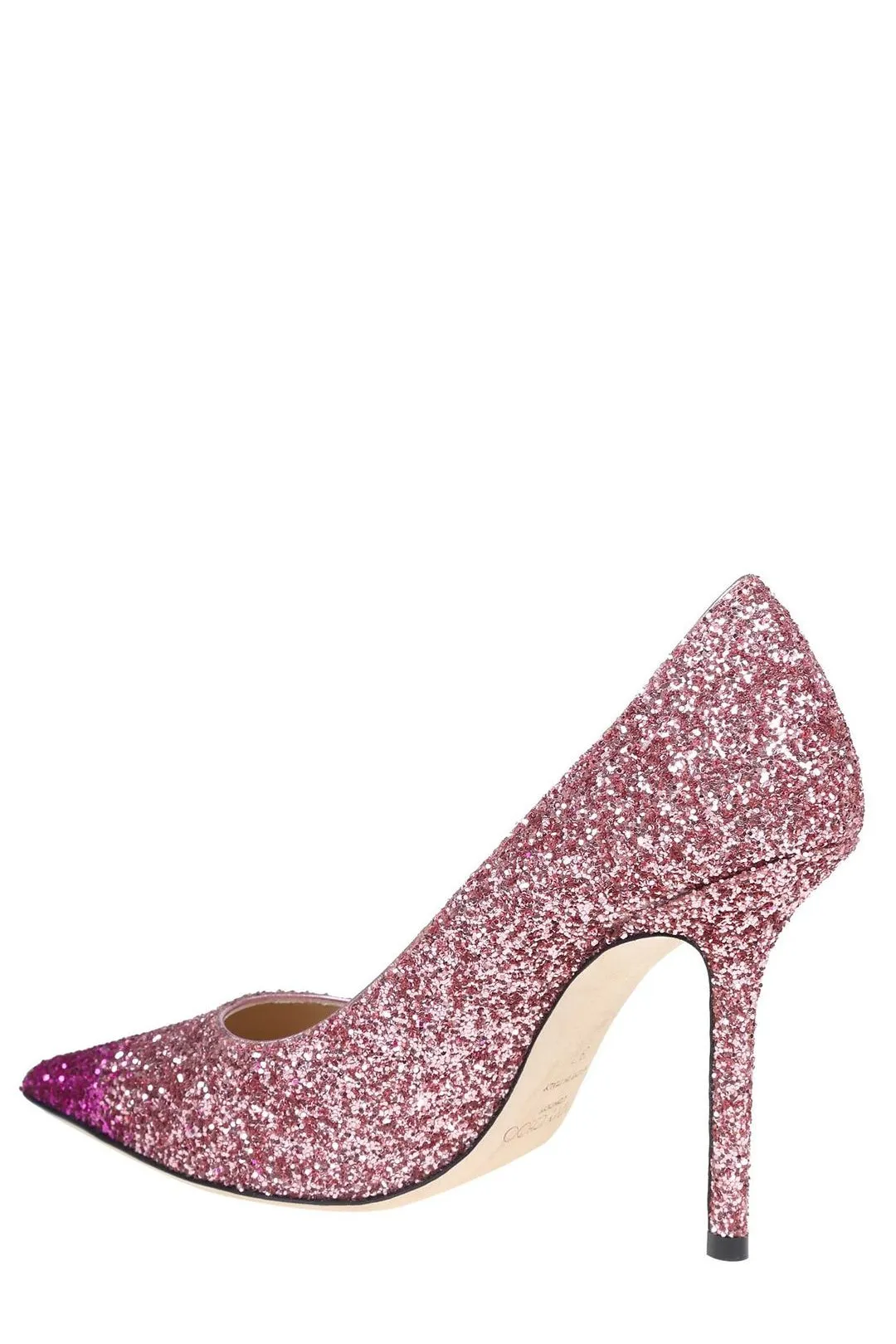 Jimmy Choo Love 10 Glitter Detailed Pumps