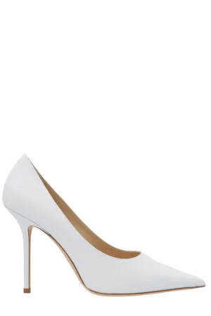 Jimmy Choo Love 100 Pointed Toe Pumps