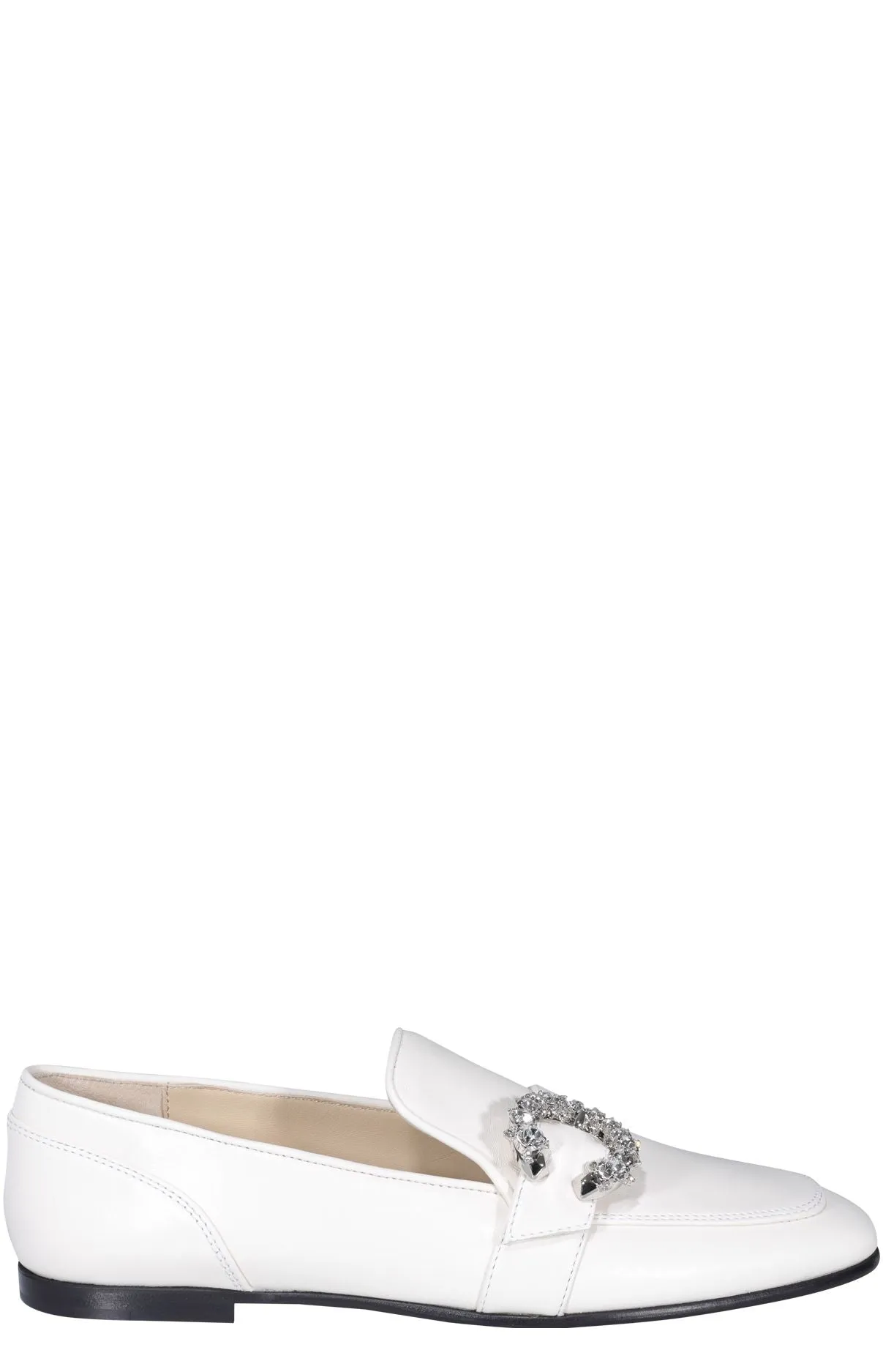 Jimmy Choo Mani Buckle-Detailed Loafers