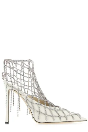 Jimmy Choo Scotty 110 Embellished Pumps