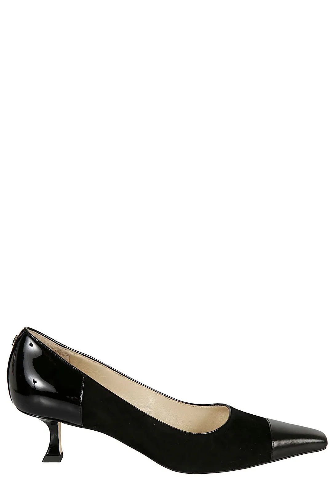 Jimmy Choo Square-Toe Panelled Pumps