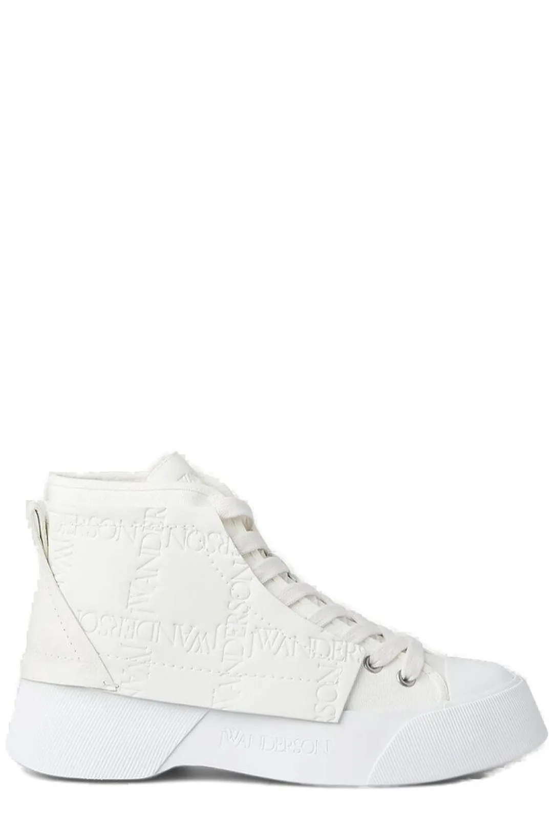 JW Anderson Panelled Lace-Up Sneakers