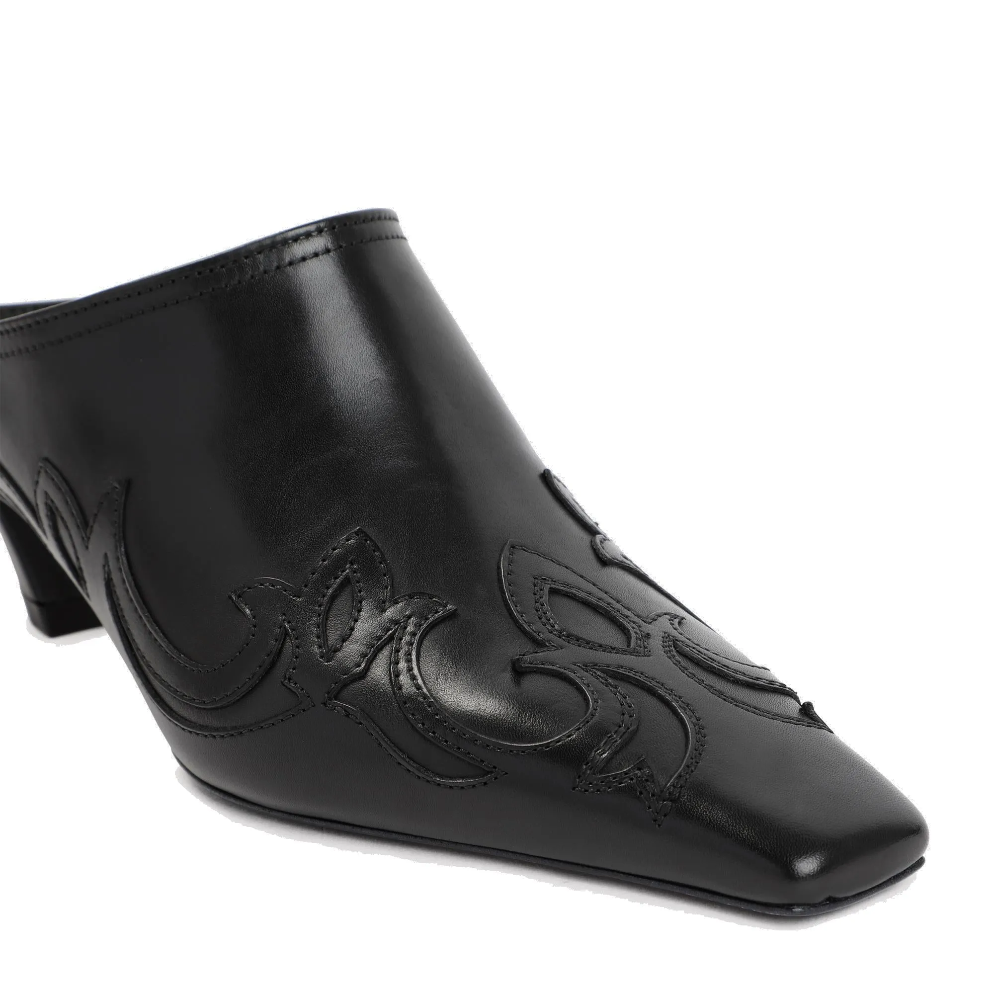 Khaite Madison High Heel Mules