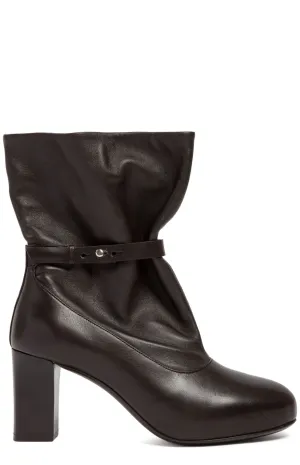 Lemaire Panelled Block-Heel Booties