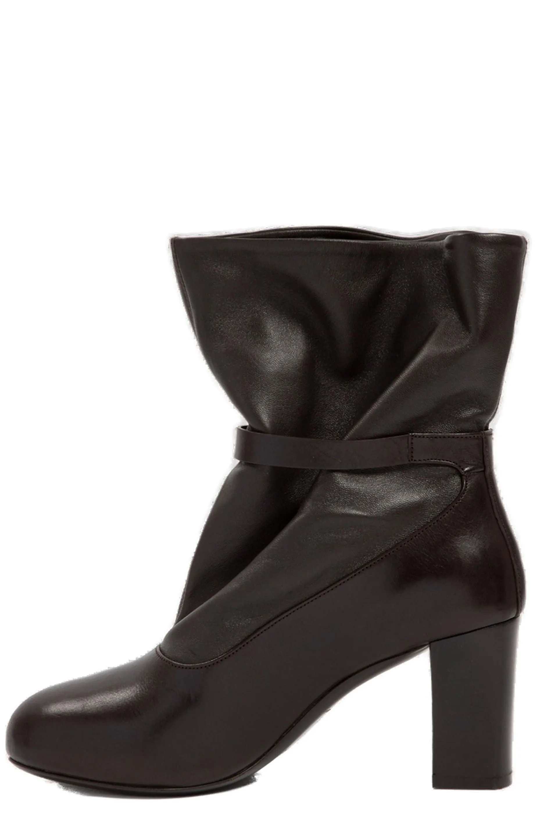 Lemaire Panelled Block-Heel Booties