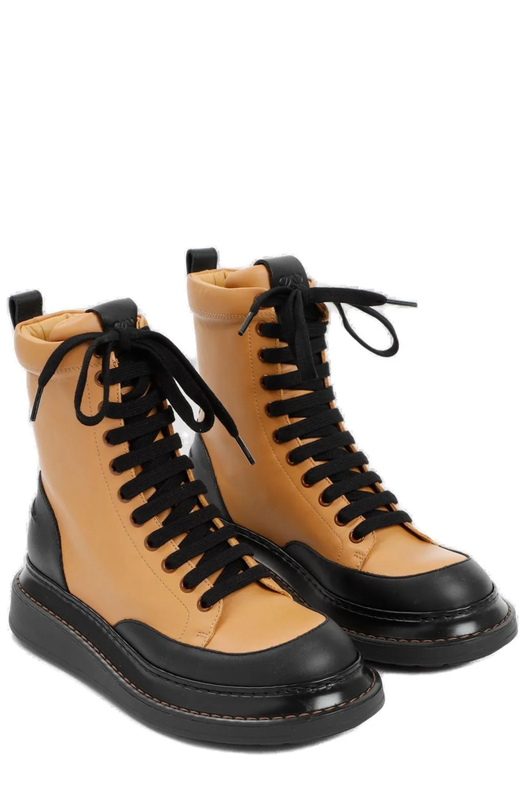 Loewe Lace-Up Combat Boots