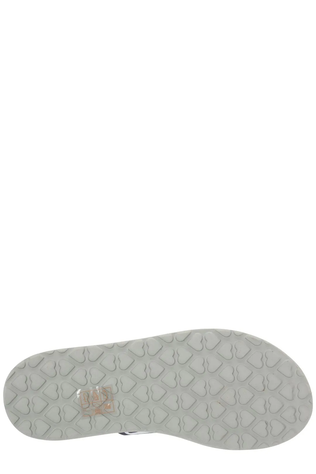 Love Moschino Logo Printed Tie-Dye Slingback Sandals