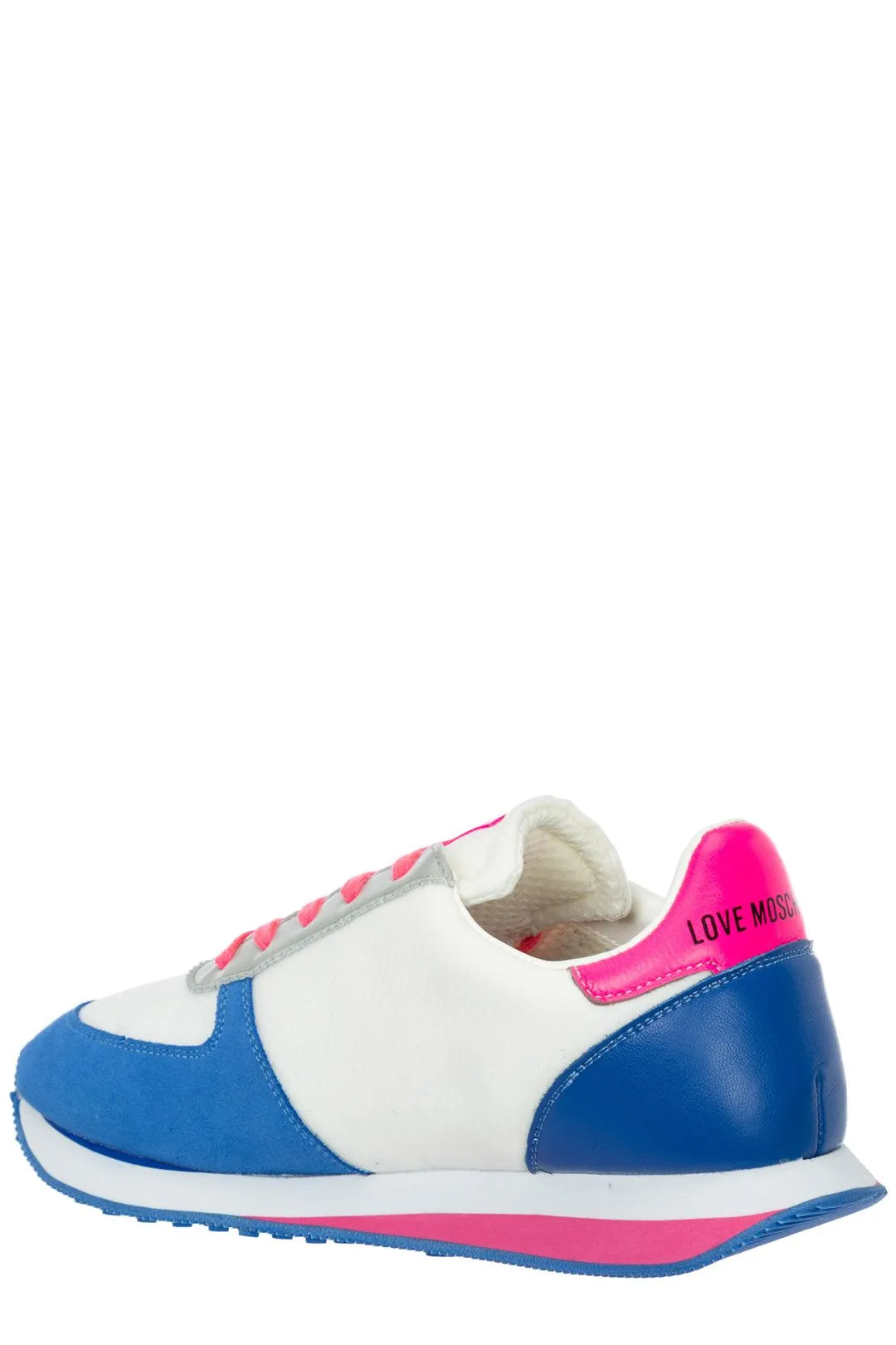 Love Moschino Walk Lover Lace-Up Sneakers