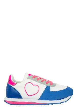 Love Moschino Walk Lover Lace-Up Sneakers