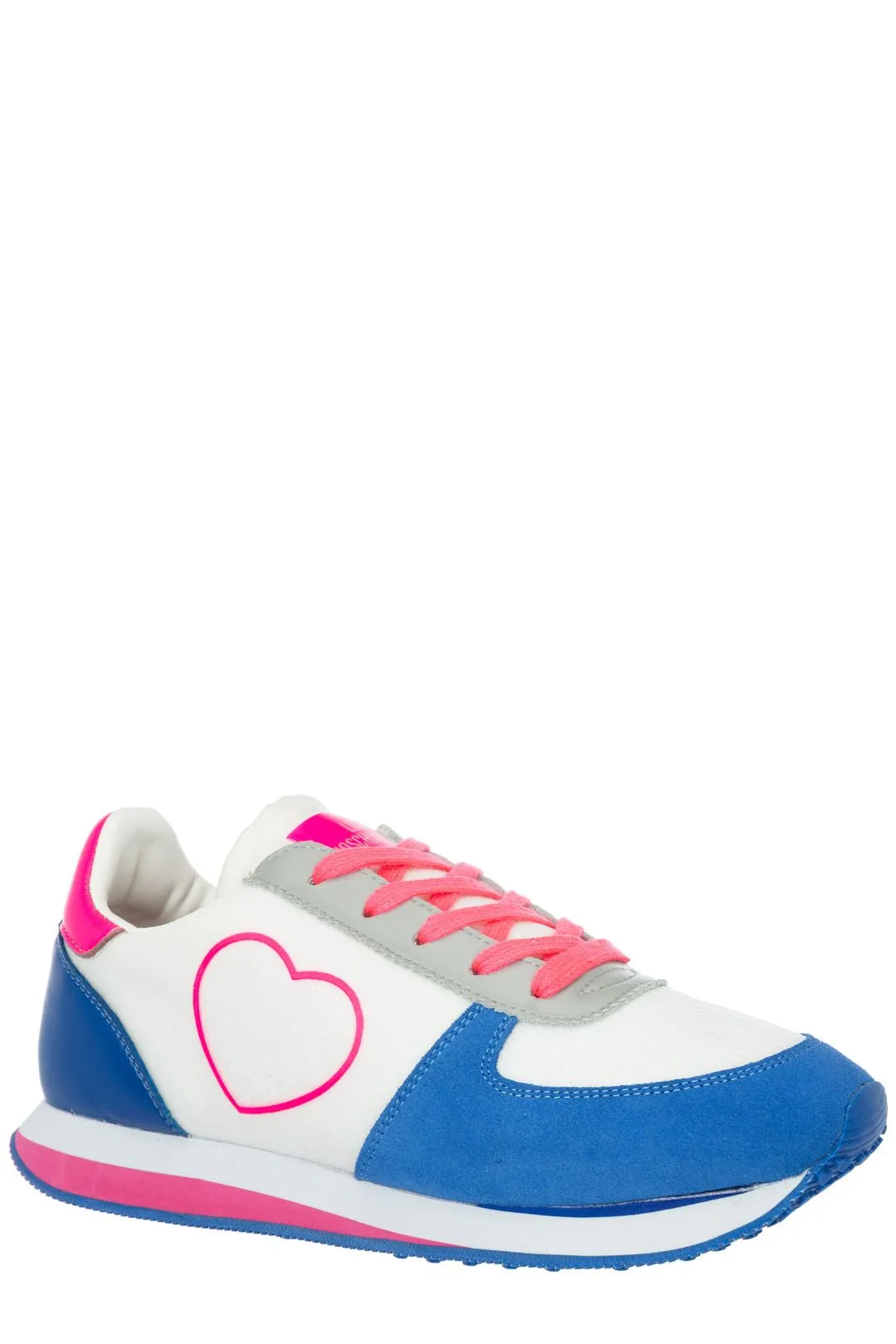 Love Moschino Walk Lover Lace-Up Sneakers