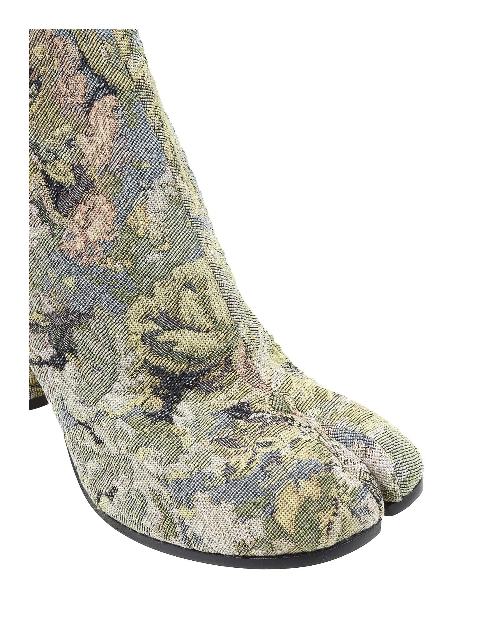 Maison Margiela Tapestry Tabi Ankle Boots