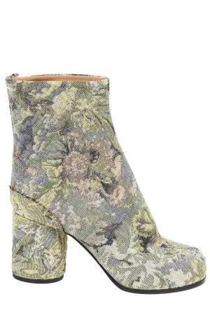 Maison Margiela Tapestry Tabi Ankle Boots