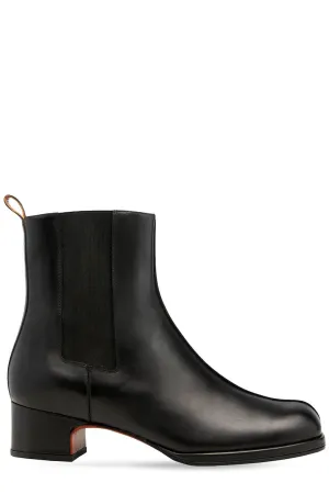 Manu Atelier Square Toe Ankle Boots