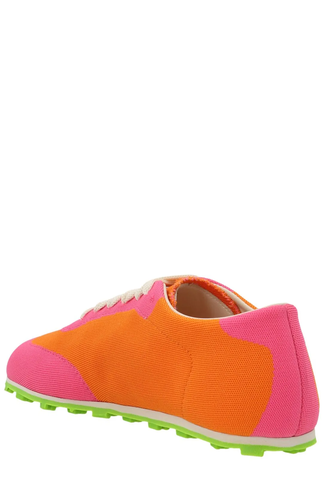 Marni Colour Block Lace-Up Sneakers
