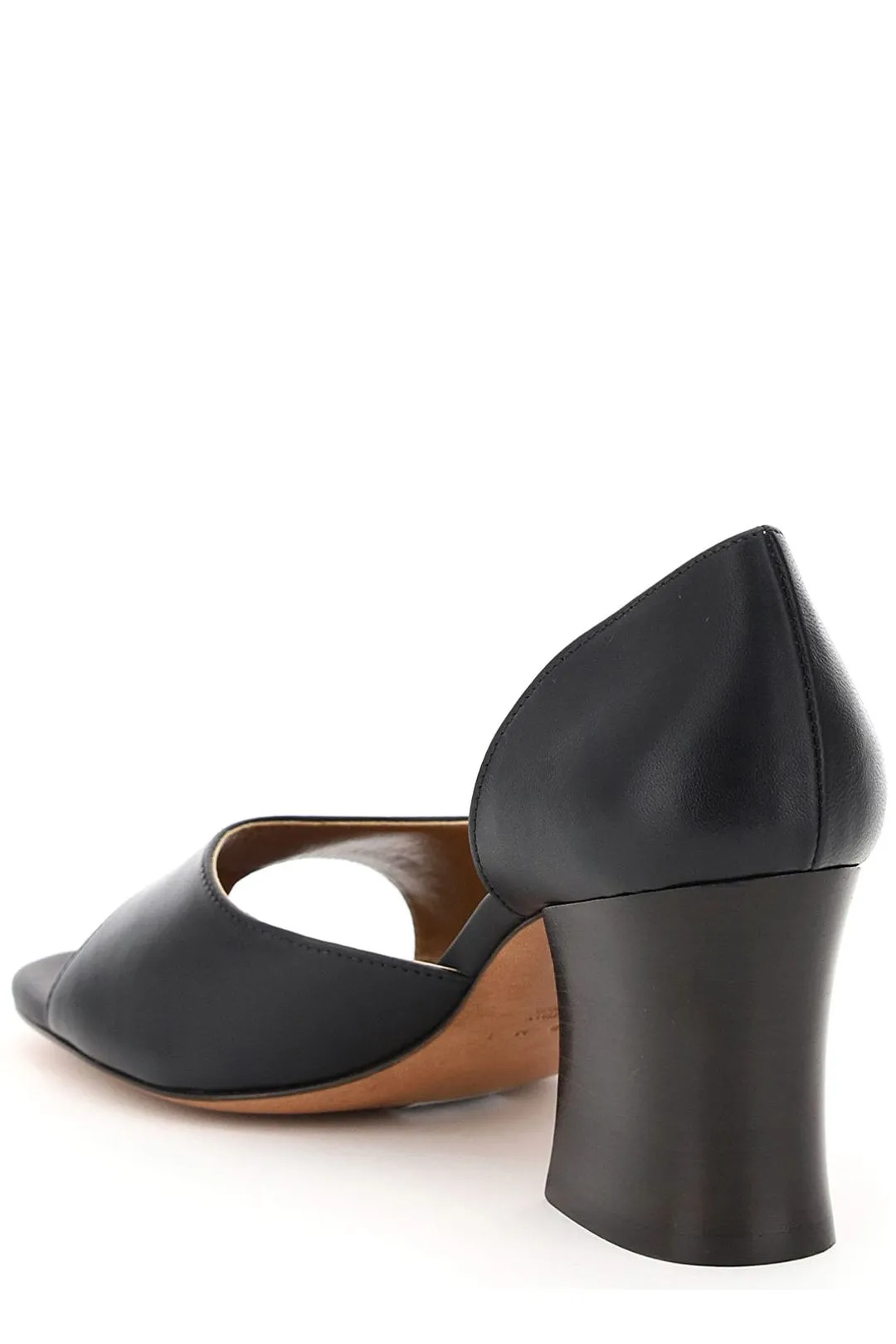 Marni Open-Toe Cut-Out Detail Pumps