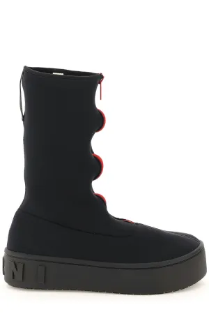 Marni Zipped Platform Sock Boots