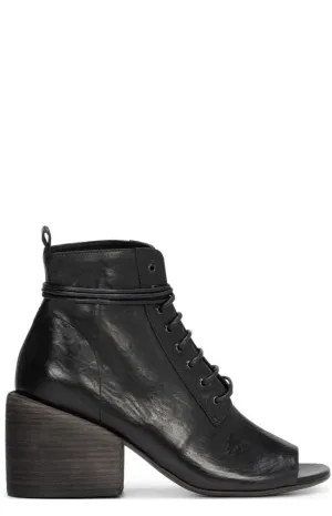 Marsll Open-Toe Lace Up Boots