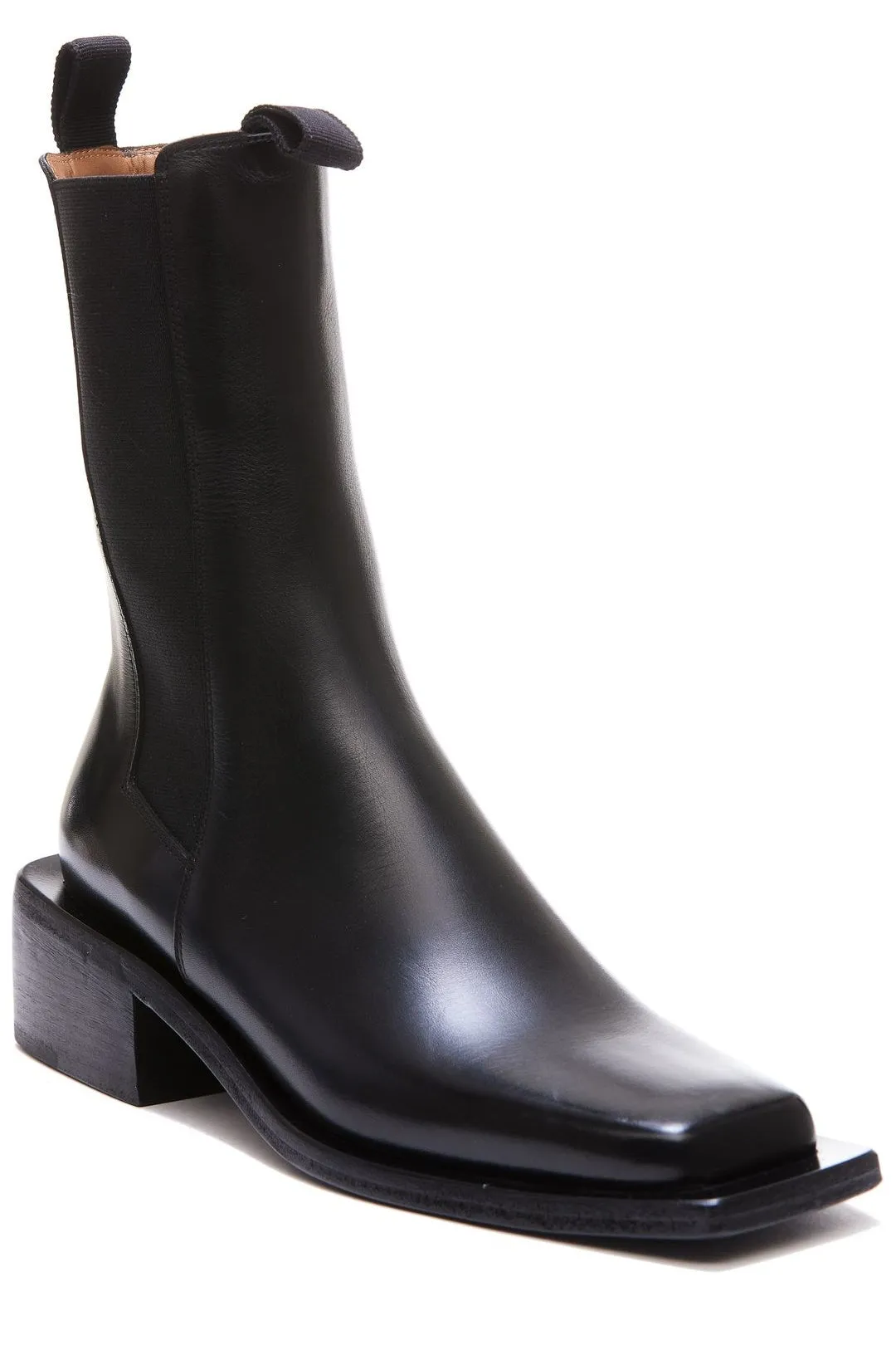Marsll Pannello Square Toe Boots