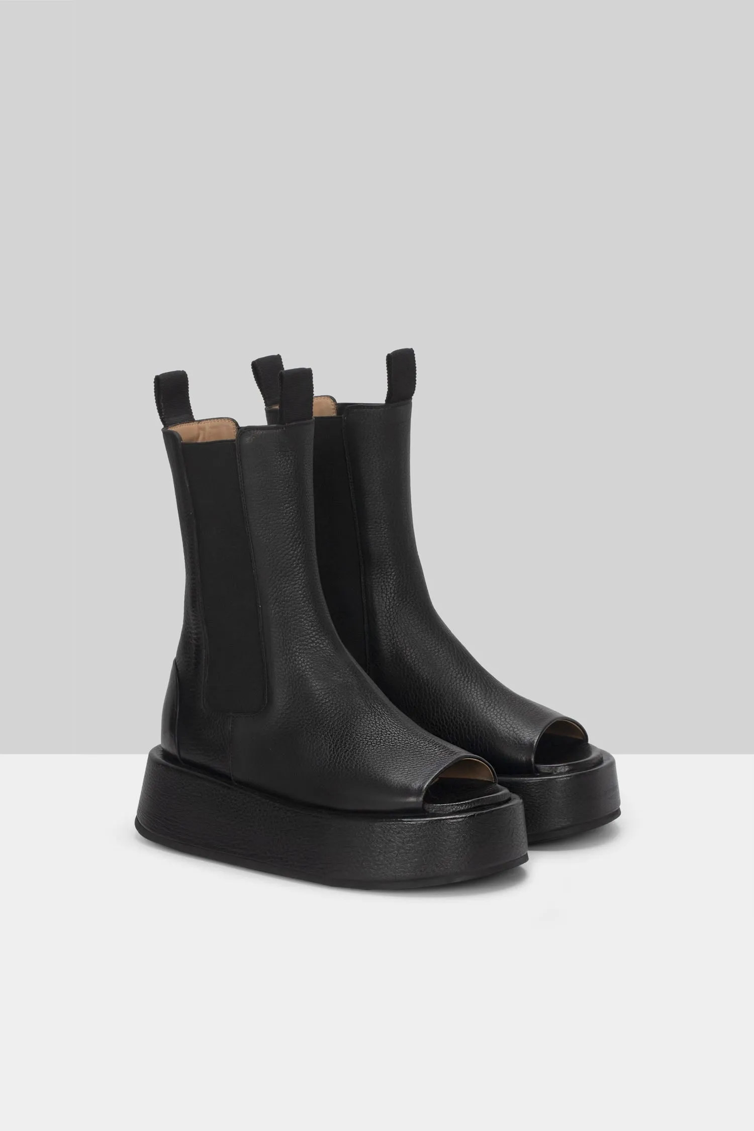 Marsll Piattaforma Open Ankle Boot