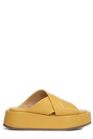 Marsll Piattaforma Slide Sandals