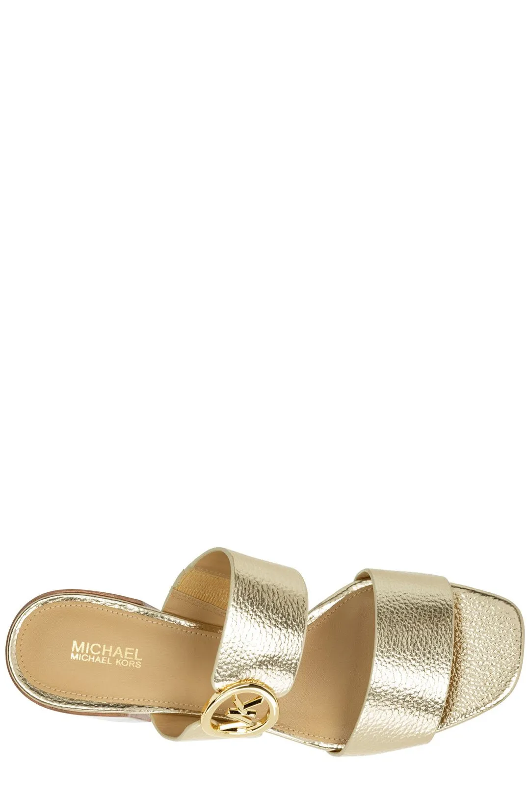 Michael Kors Block Heeled Open Toe Sandals