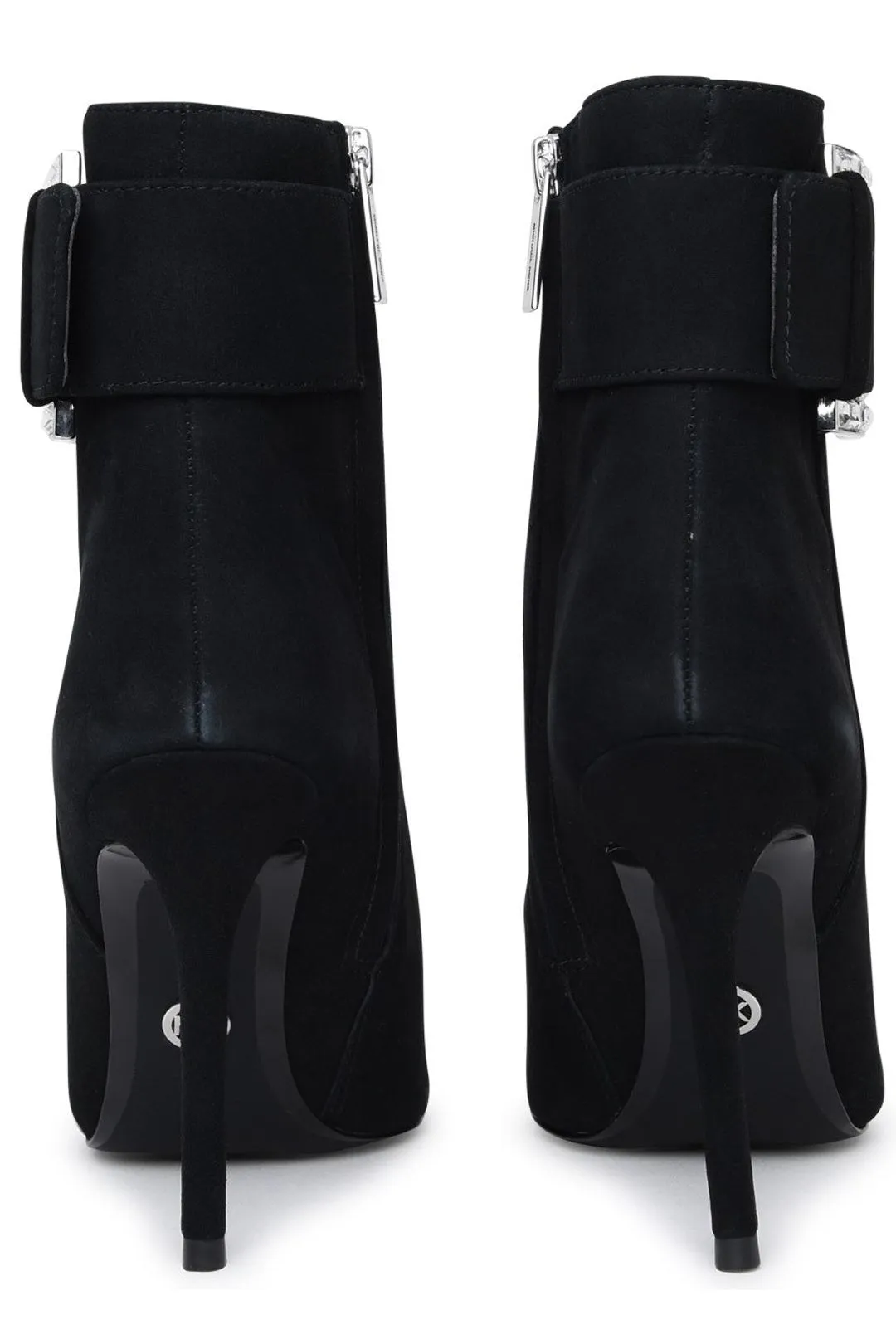 Michael Michael Kors Buckle-Detailed Round-Toe Boots