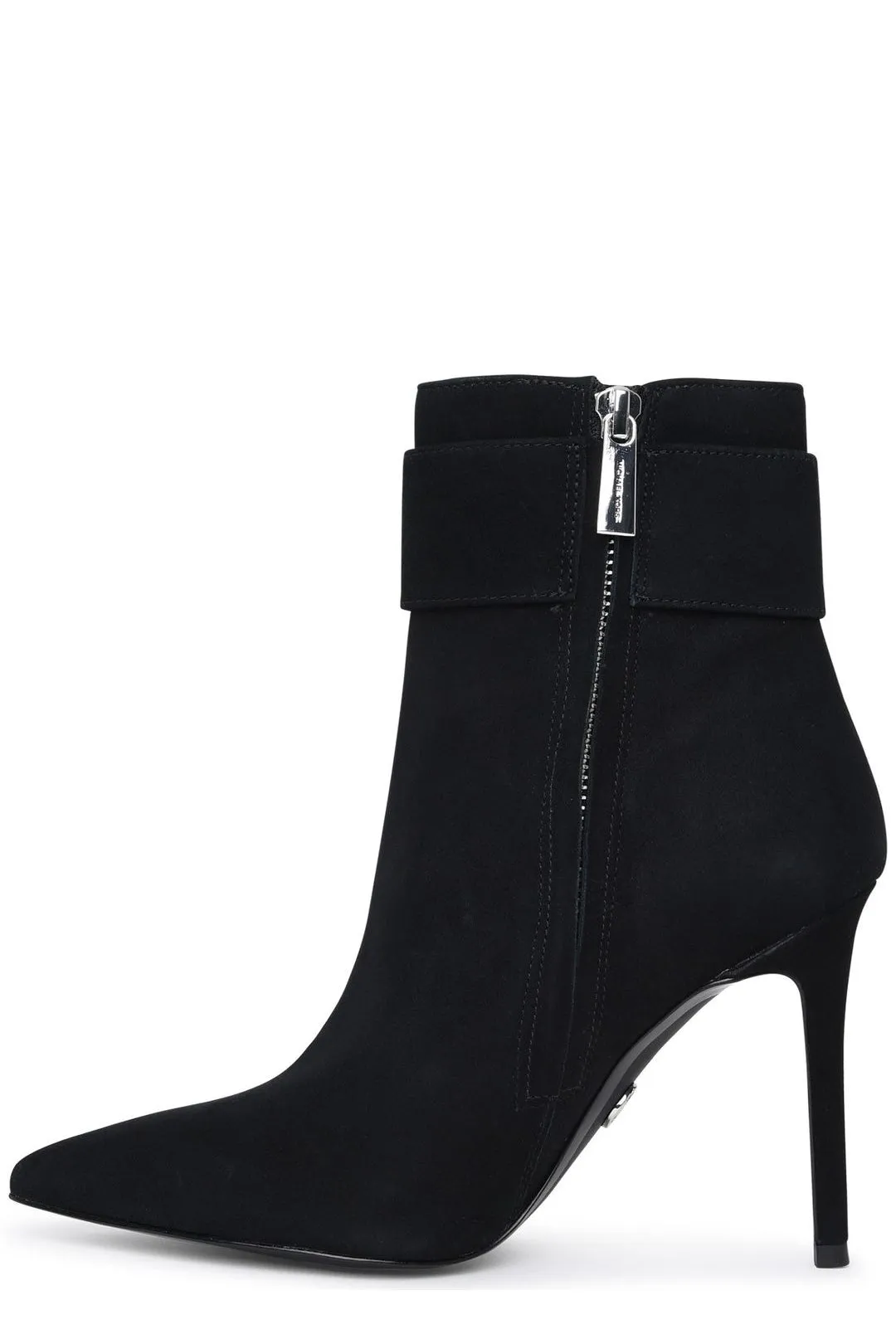 Michael Michael Kors Buckle-Detailed Round-Toe Boots