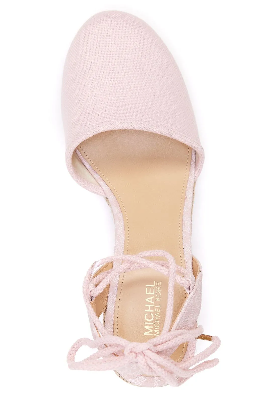 Michael Michael Kors Logo Plaque Detailed Wedge Pumps