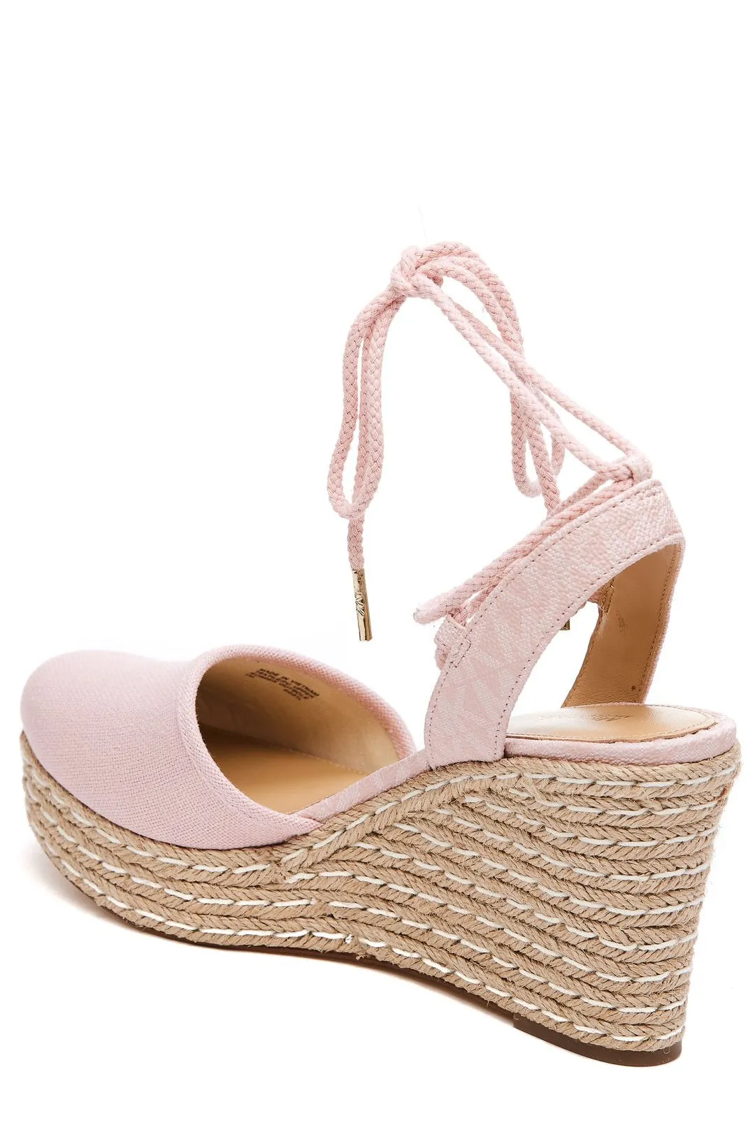 Michael Michael Kors Logo Plaque Detailed Wedge Pumps