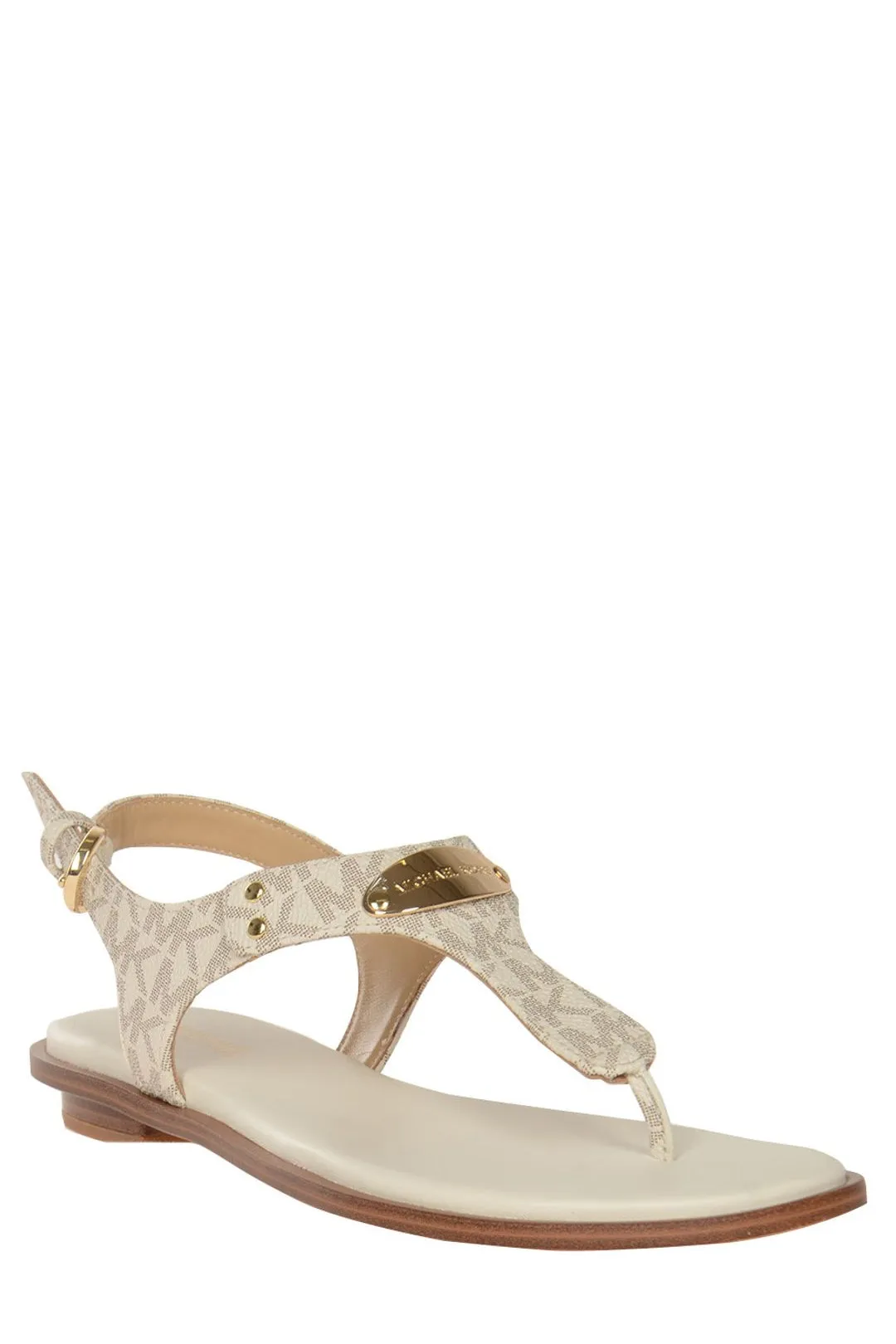 Michael Michael Kors Monogram Thong Sandals