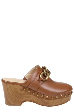 Michael Michael Kors Scarlett Embellished Platform Clog