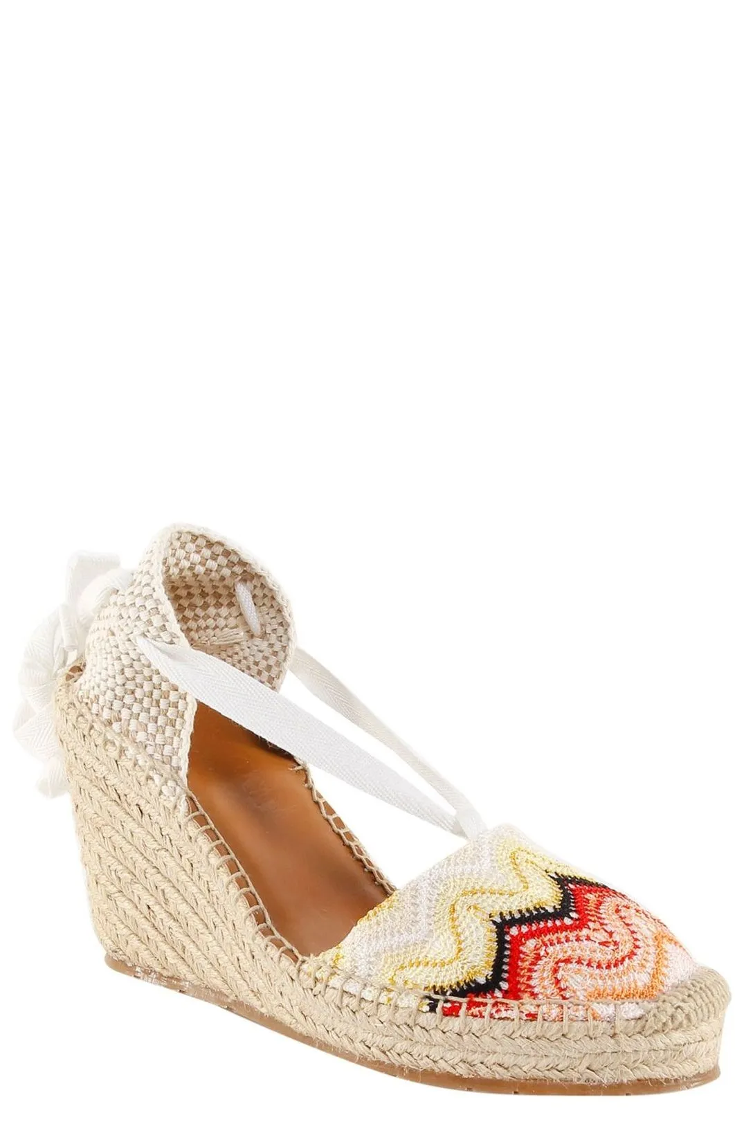 Missoni Braided Wedge Heel Espadrilles