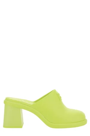 Miu Miu Logo Embossed Slip-On Pumps