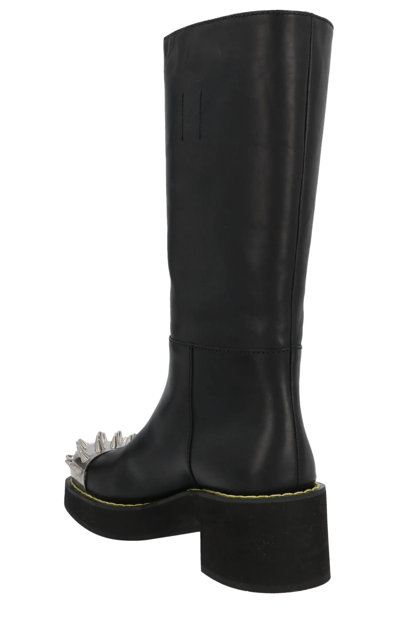 Miu Miu Studded Toe Boots