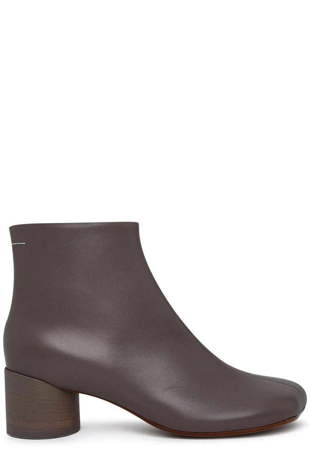 MM6 Maison Margiela Square Toe Ankle Heel Boots