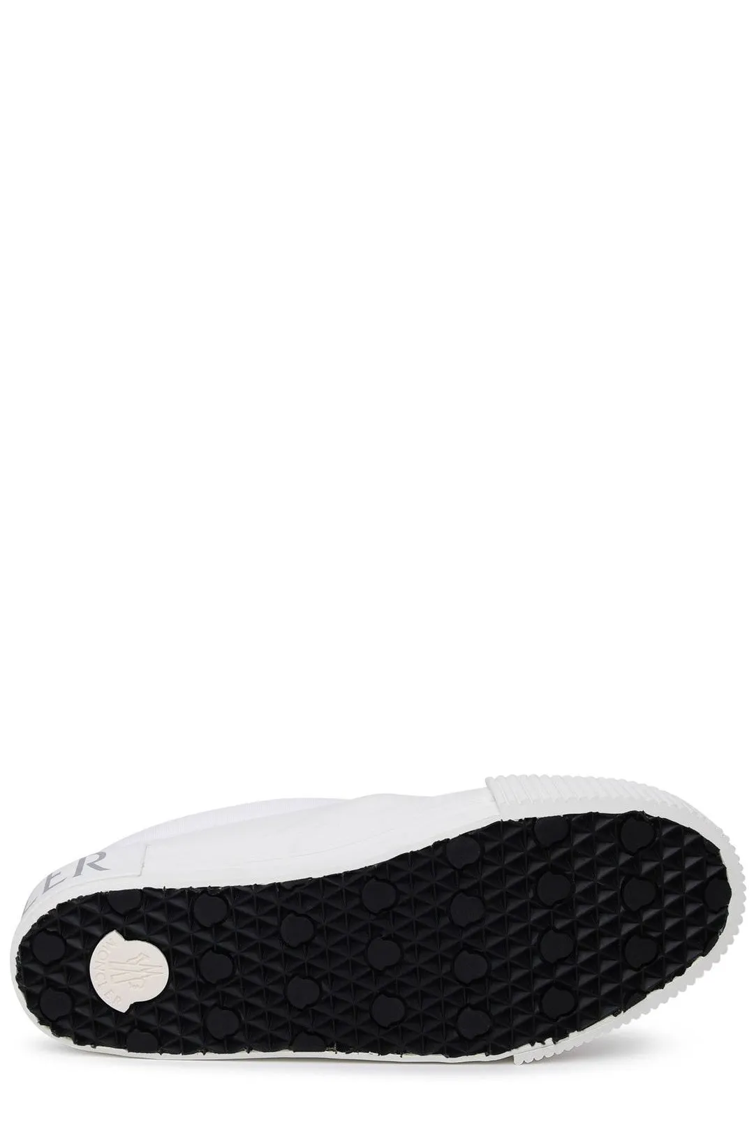 Moncler Round Toe Logo Trim Sneakers