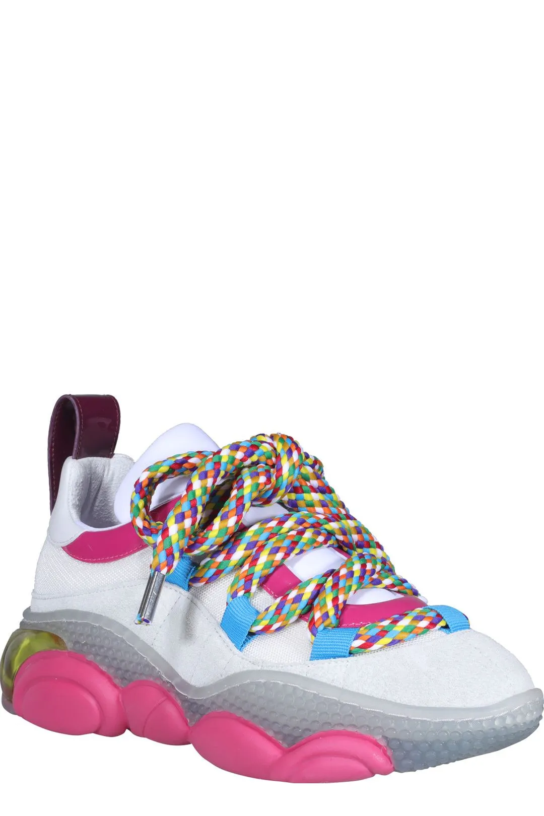 Moschino Bubble Teddy Lace-Up Sneakers