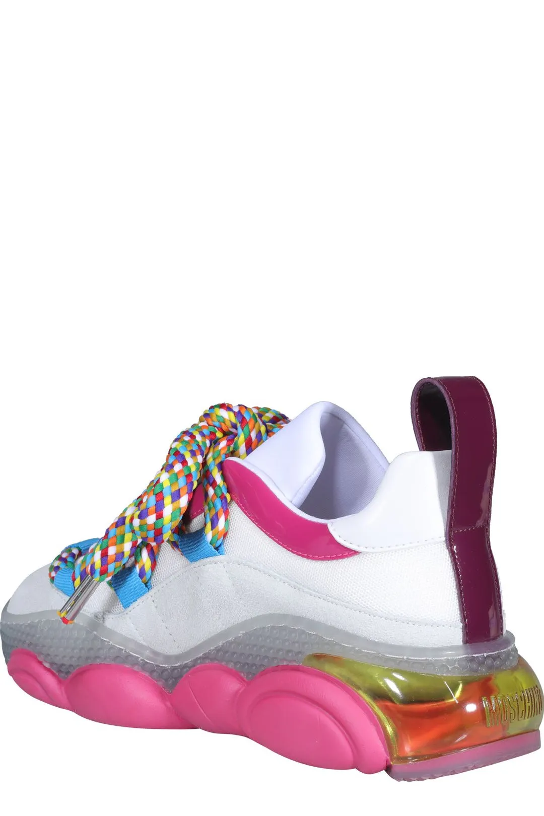 Moschino Bubble Teddy Lace-Up Sneakers