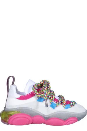 Moschino Bubble Teddy Lace-Up Sneakers